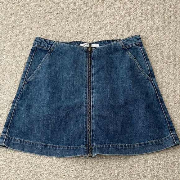 Zara Denim Skirt - Picture 1 of 1